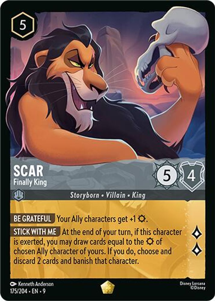 Scar - Finally King (175/204) - Fabled