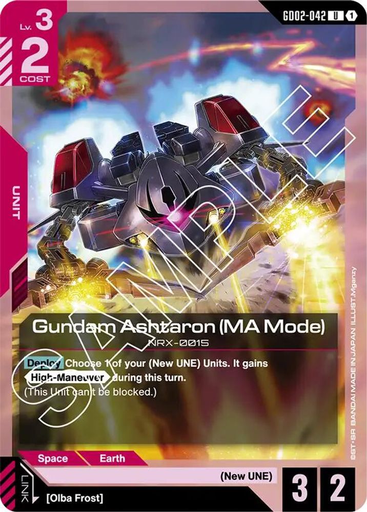 Gundam Ashtaron (MA Mode) (GD02-042) -