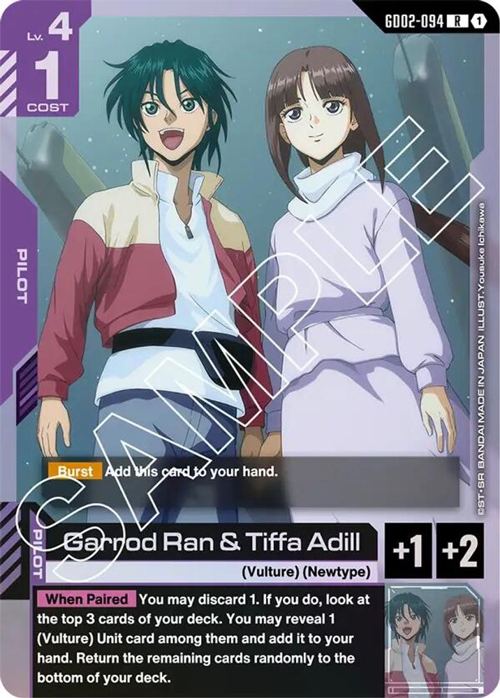 Garrod Ran & Tiffa Adill (GD02-094) -  Holofoil