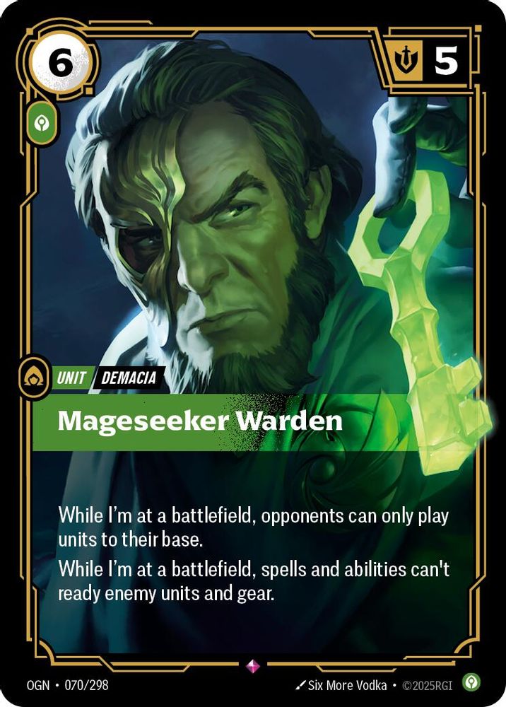 Mageseeker Warden (070/298) - Origins Foil