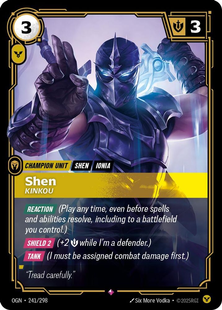 Shen - Kinkou (241/298) - Origins Foil