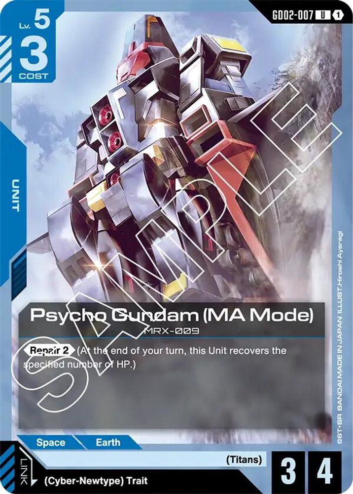 Psycho Gundam (MA Mode) (GD02-007) -