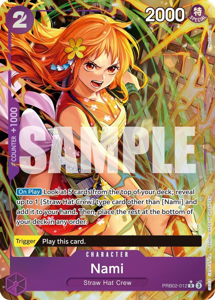 Nami (Alternate Art) (PRB02-012) - Premium Booster -The Best- Vol. 2 Foil