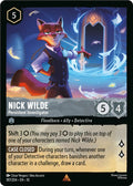 Nick Wilde - Persistent Investigator (187/204) - Whispers in the Well Cold Foil