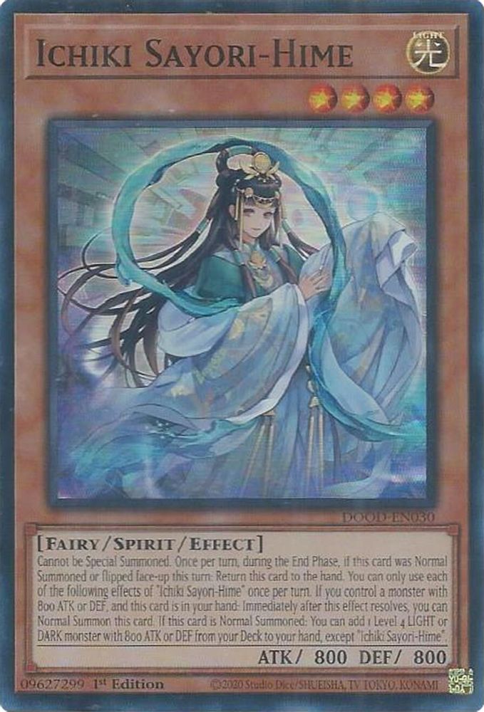 Ichiki Sayori-Hime - DOOD-EN030 Super Rare 1st Edition