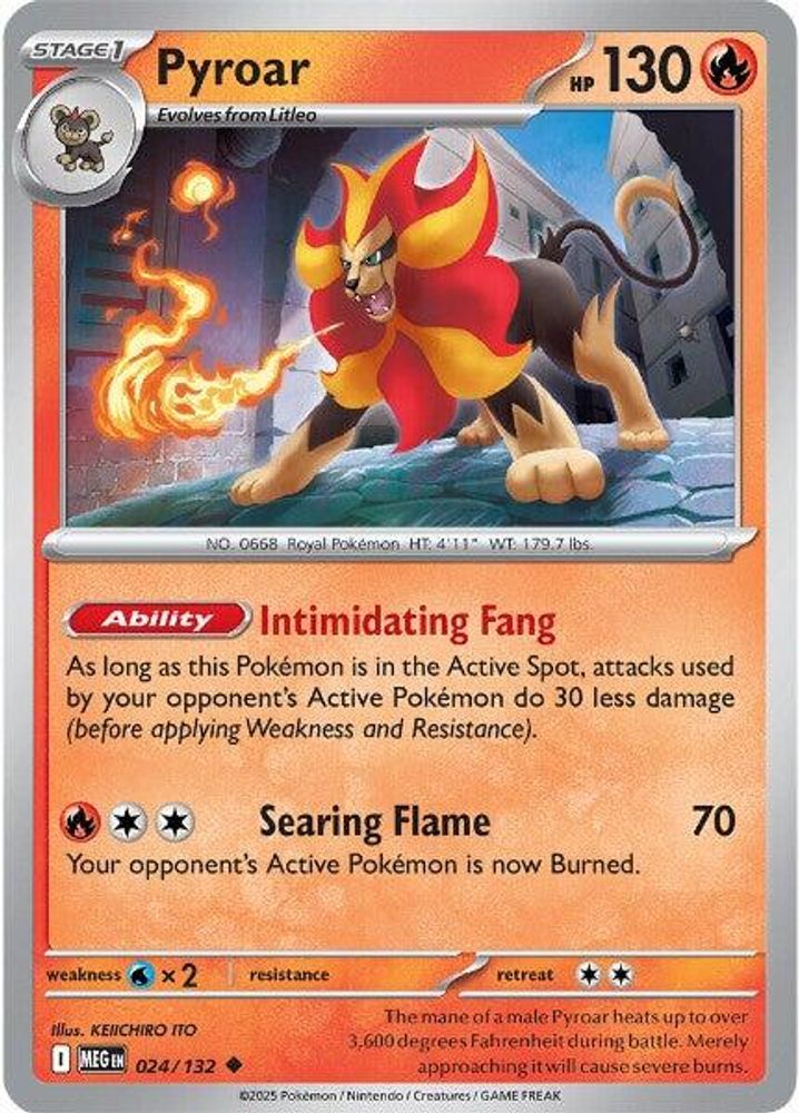 Pyroar (024) - Uncommon