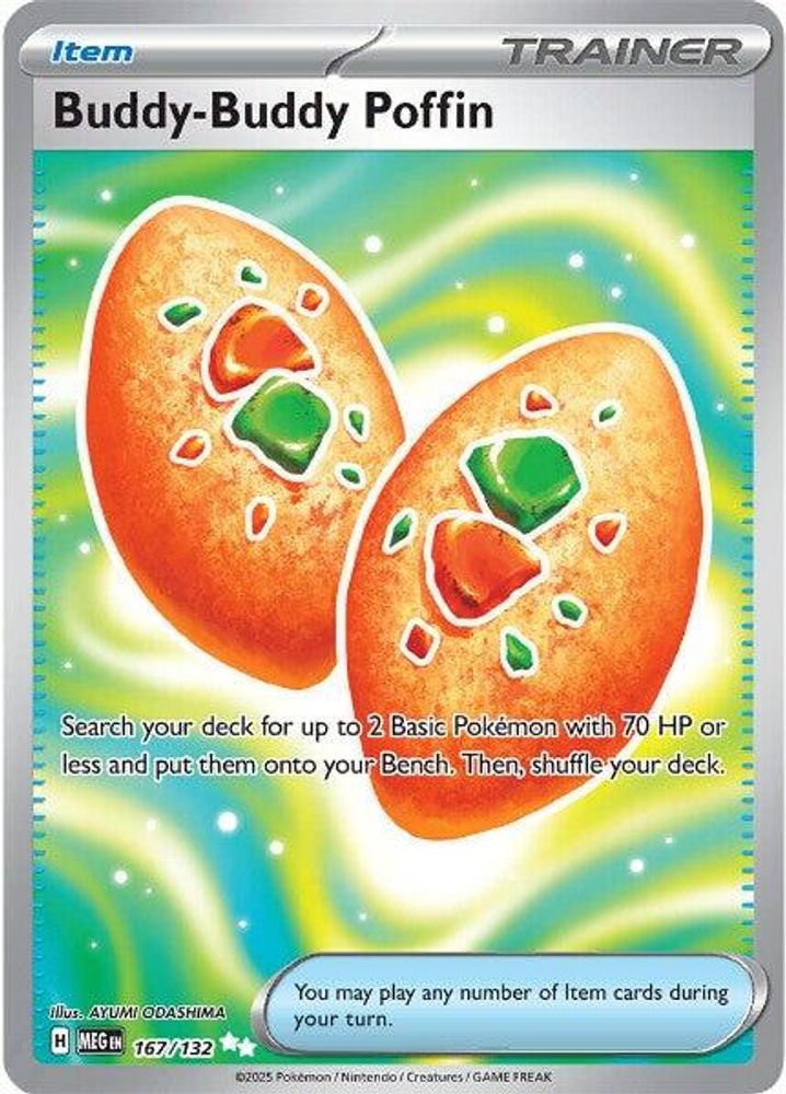 Buddy-Buddy Poffin (167) - Holofoil - Ultra Rare