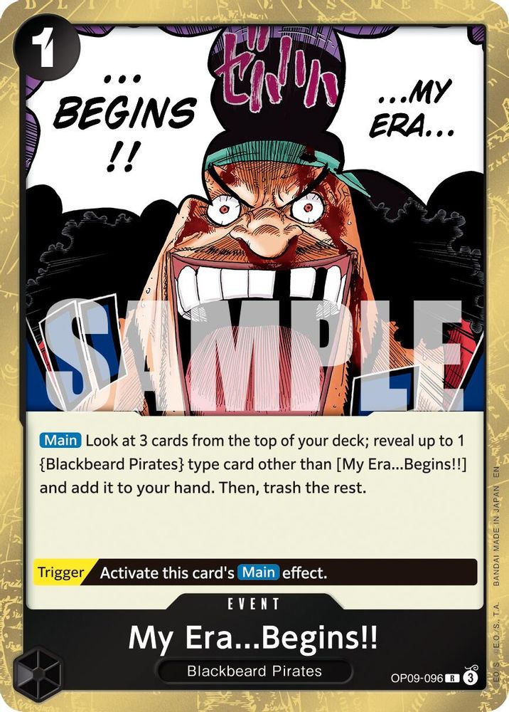 My Era...Begins!! (Reprint) (OP09-096) - Premium Booster -The Best- Vol. 2 Foil