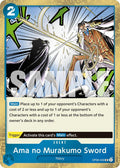 Ama no Murakumo Sword (Pirate Foil) (OP06-056) - Premium Booster -The Best- Vol. 2 Foil