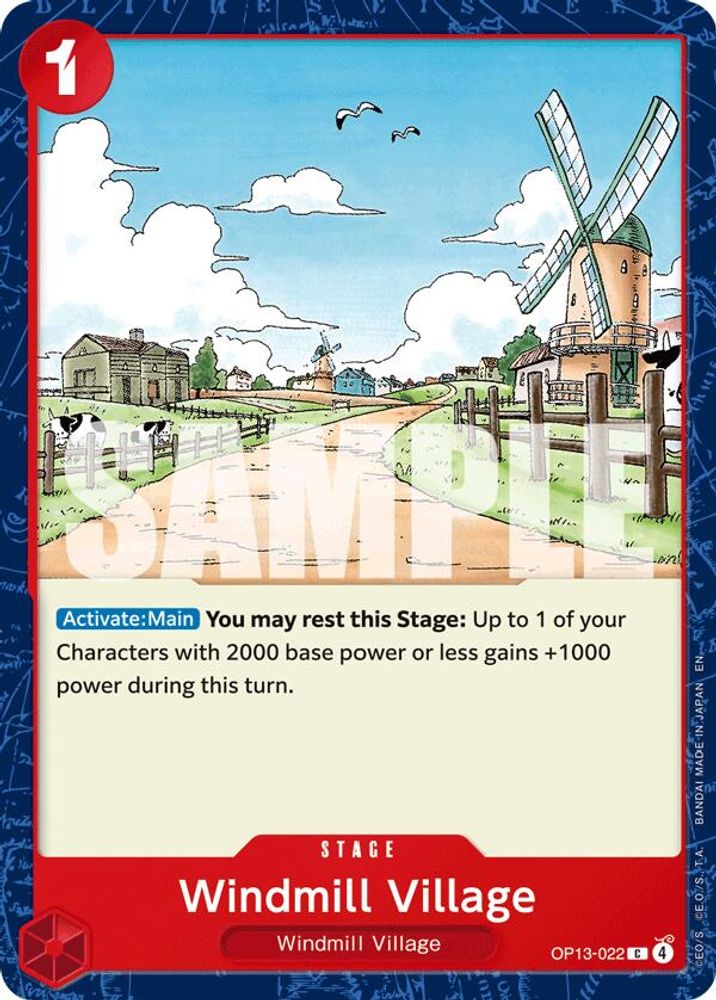 Windmill Village (OP13-022) - Carrying On His Will