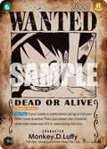 Monkey.D.Luffy (118) (Wanted Poster) (OP13-118) - Carrying On His Will Foil