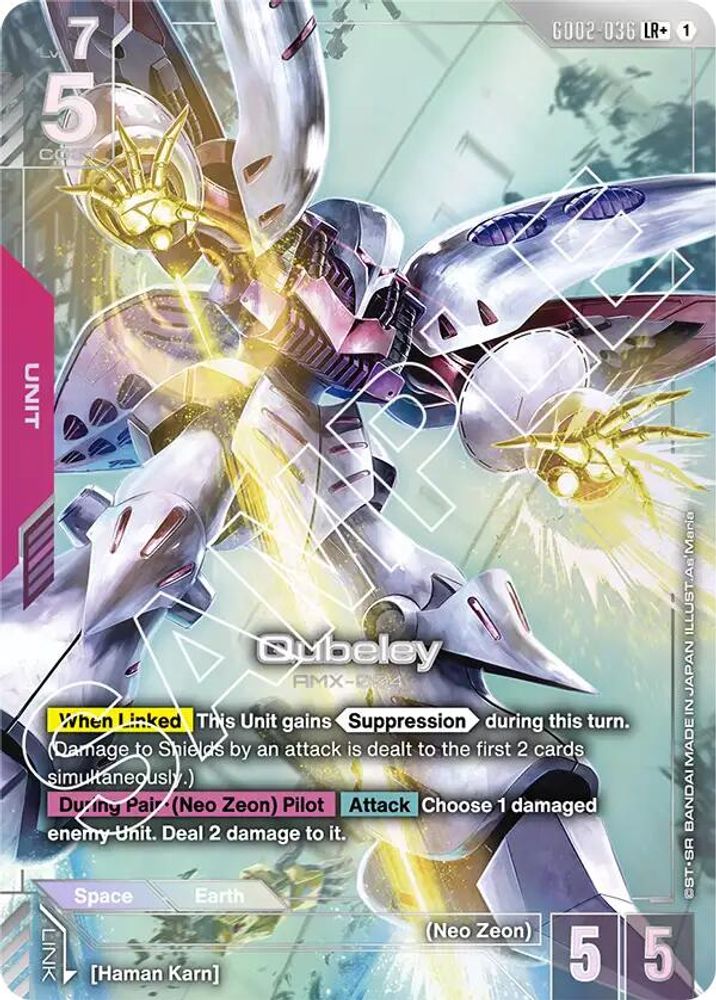 Qubeley (LR+) (GD02-036) -  Holofoil