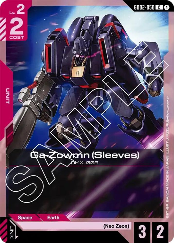 Ga-Zowmn (Sleeves) (GD02-050) -