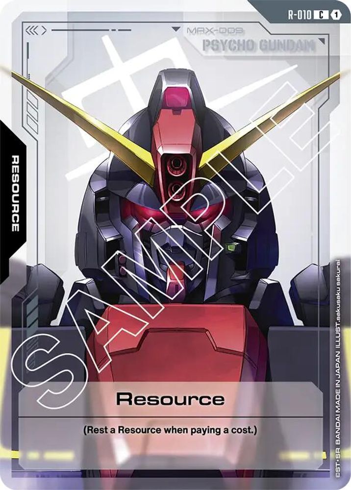 Resource (R-010) (R-010) -