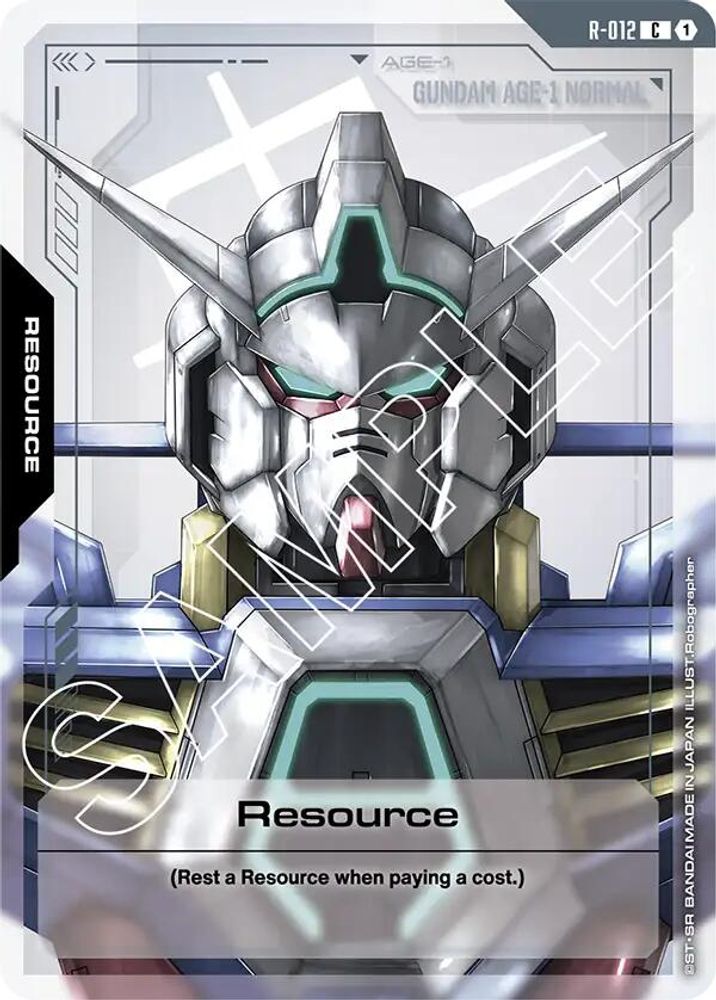 Resource (R-012) (R-012) -