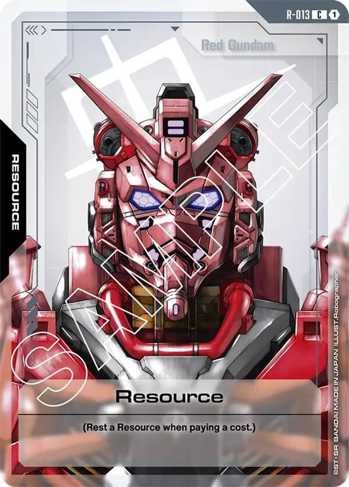 Resource (R-013) (R-013) -