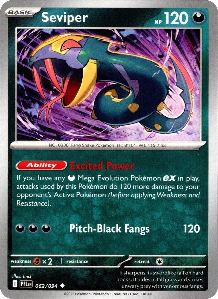 Seviper (062) - Uncommon