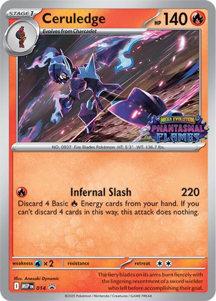 Ceruledge (014) - Holofoil - Promo