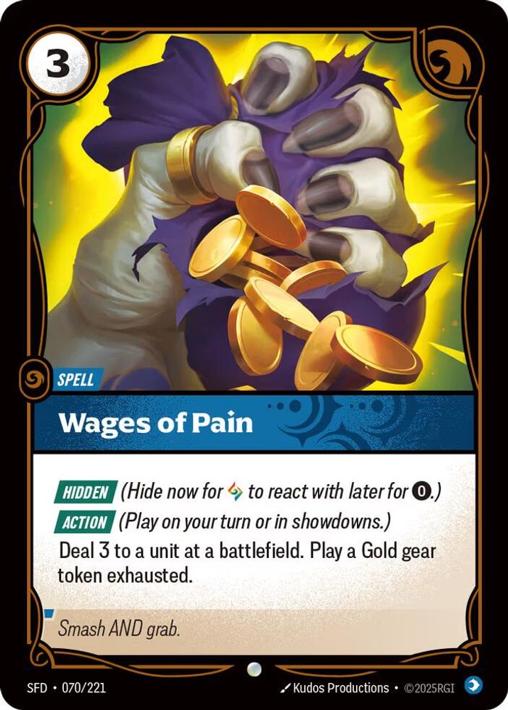 Wages of Pain (070/221) - Spiritforged