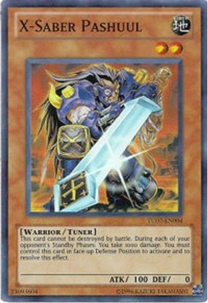 X-Saber Pashuul (TU07-EN004) Super Rare  Unlimited