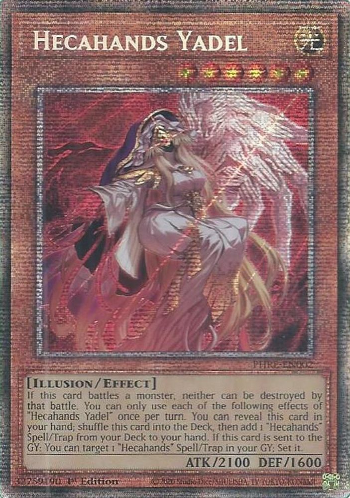 Hecahands Yadel (Starlight Rare) - PHRE-EN002 Starlight Rare 1st Edition