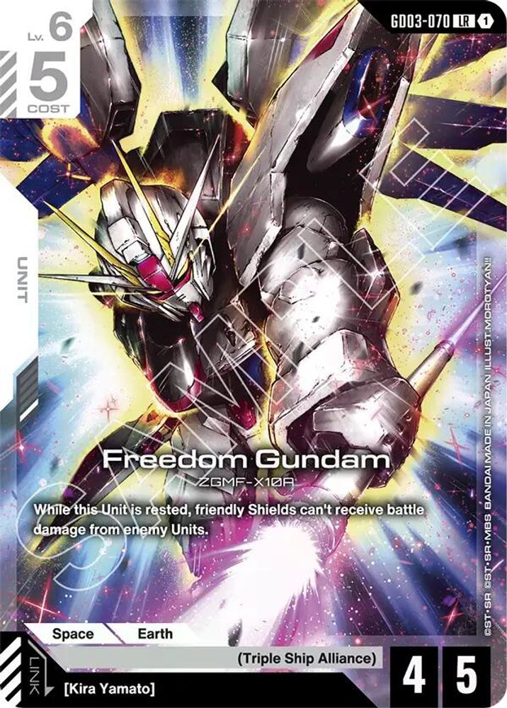 Freedom Gundam (GD03-070) (GD03-070) -  Holofoil