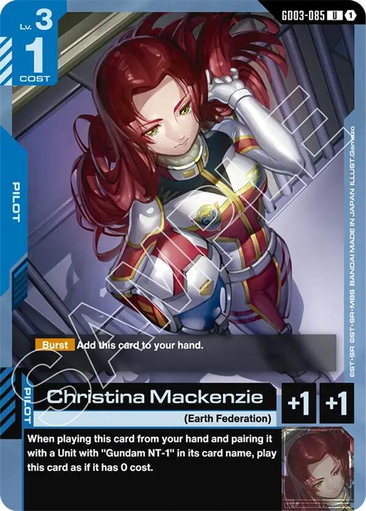 Christina Mackenzie (GD03-085) -