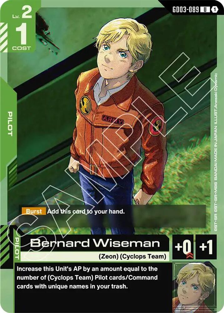 Bernard Wiseman (GD03-089) -