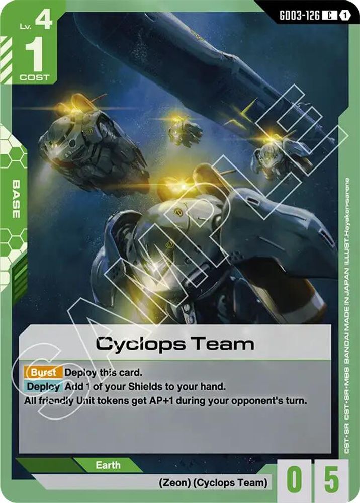 Cyclops Team (GD03-126) -