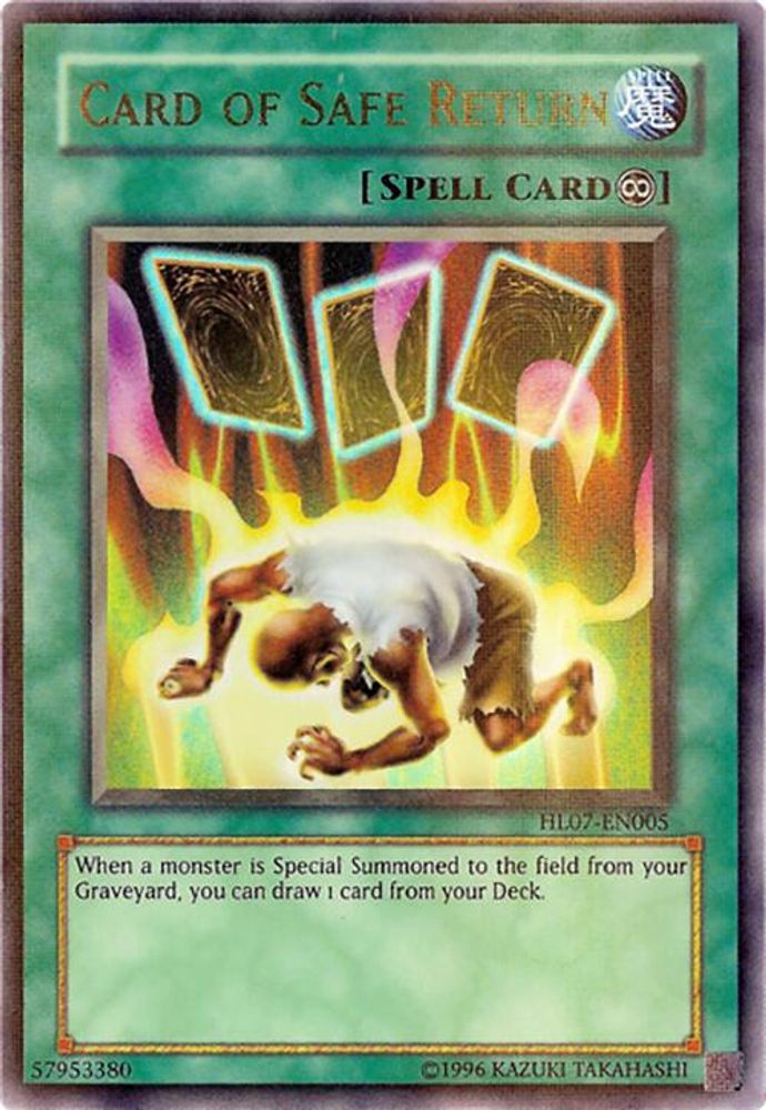 Card of Safe Return (HL07-EN005) Ultra Rare  Unlimited