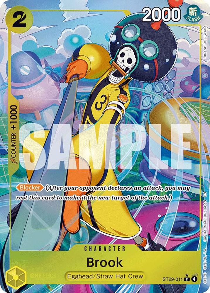 Brook (Full Art) (ST29-011) - Starter Deck 29: Egghead Foil