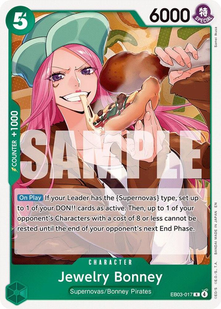 Jewelry Bonney (EB03-017) - Extra Booster: One Piece Heroines Edition Foil