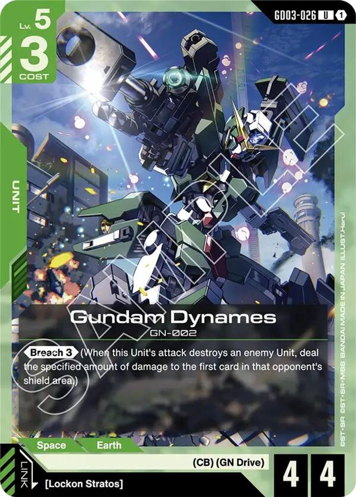 Gundam Dynames (GD03-026) -