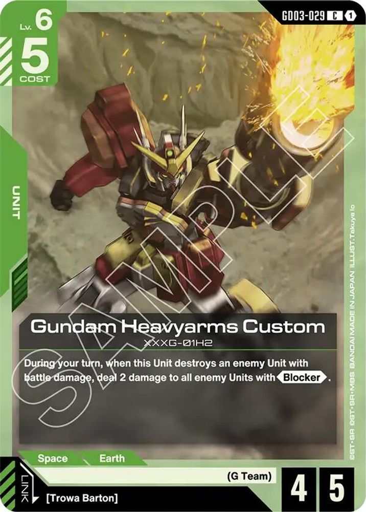 Gundam Heavyarms Custom (GD03-029) -