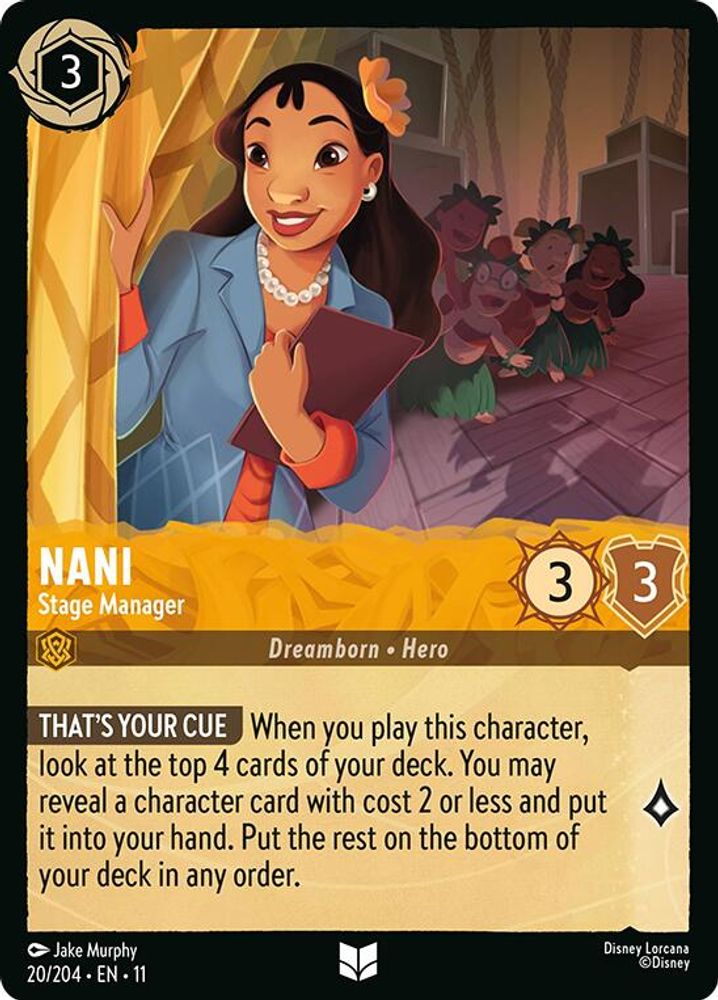 Nani - Stage Manager (20/204) - Winterspell Cold Foil