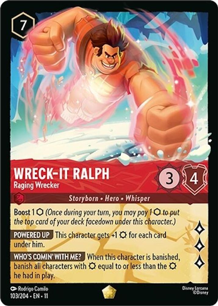 Wreck-It Ralph - Raging Wrecker (103/204) - Winterspell