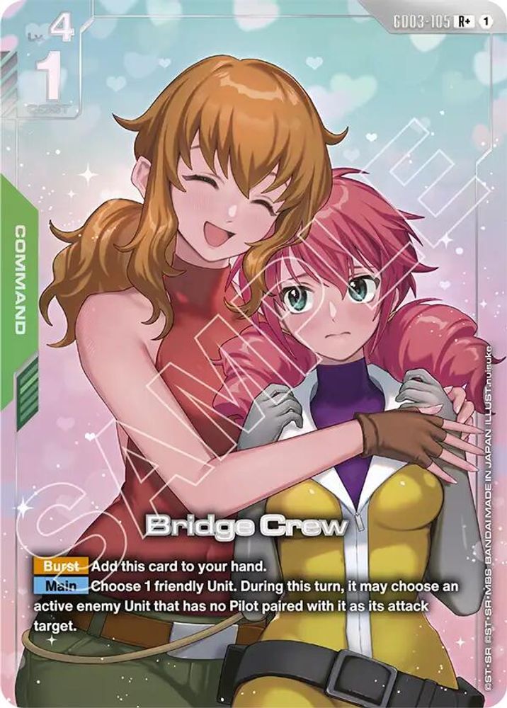 Bridge Crew (R+) (GD03-105) -  Holofoil