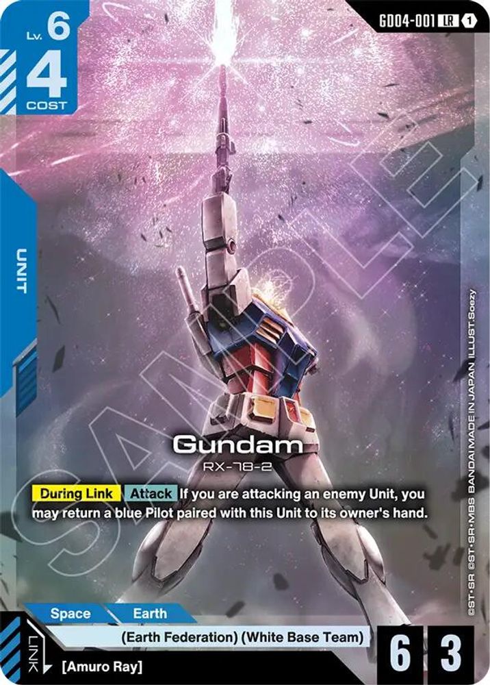Gundam (GD04-001) (GD04-001) -  Holofoil