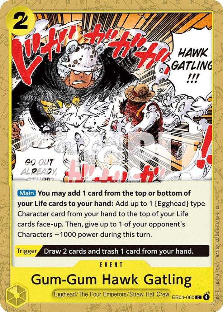 Gum-Gum Hawk Gatling (EB04-060) - Adventure on Kami's Island