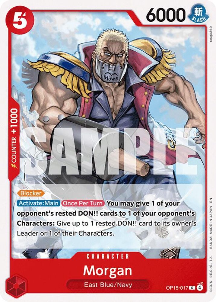 Morgan (OP15-017) - Adventure on Kami's Island