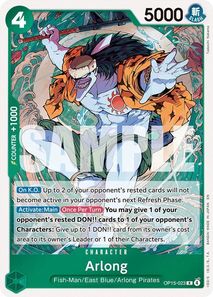 Arlong (OP15-023) - Adventure on Kami's Island Foil