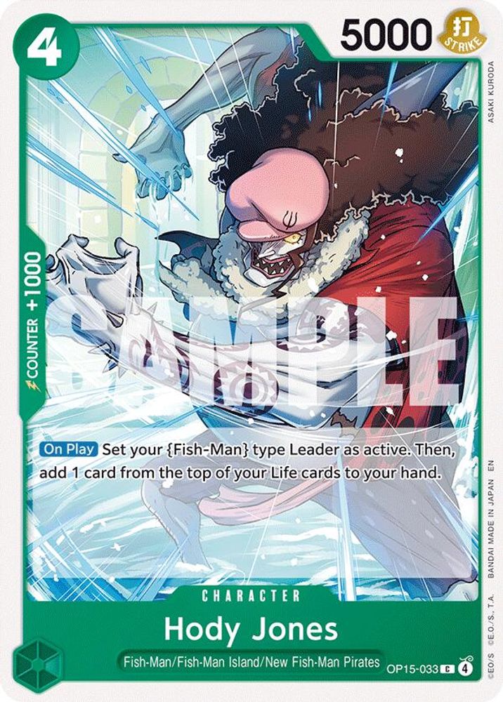 Hody Jones (OP15-033) - Adventure on Kami's Island