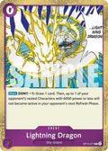 Lightning Dragon (OP15-077) - Adventure on Kami's Island Foil