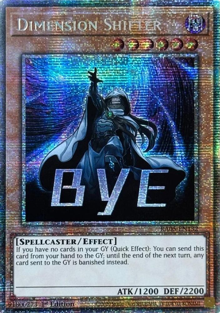 Dimension Shifter (Starlight Rare) - RA05-EN132 Starlight Rare 1st Edition