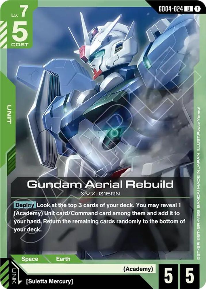 Gundam Aerial Rebuild (GD04-024) -
