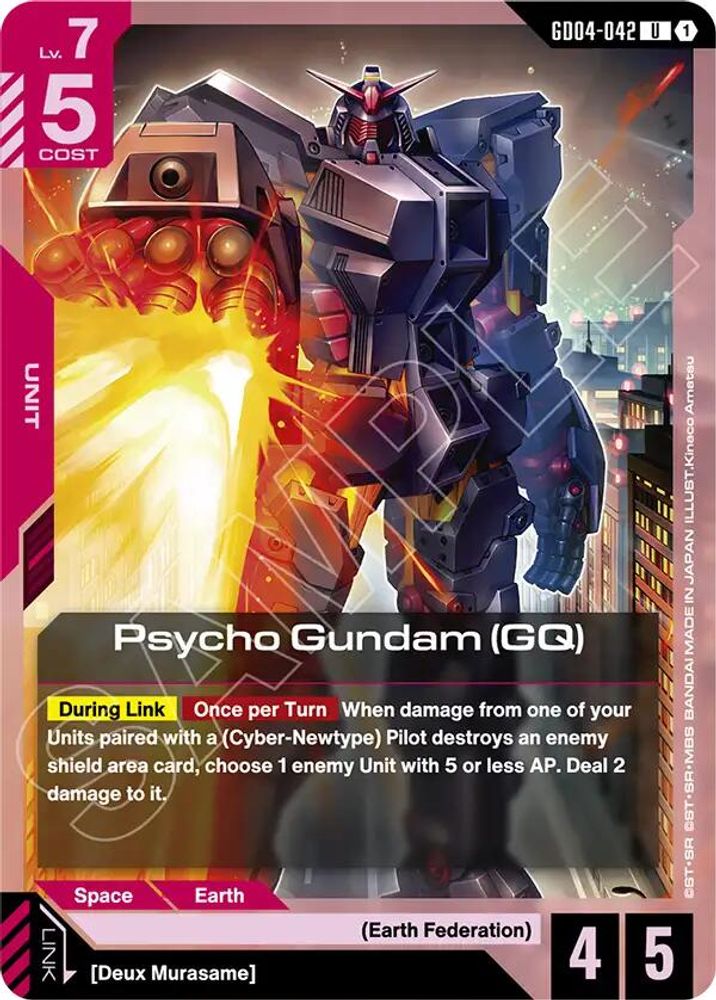Psycho Gundam (GQ) (GD04-042) -