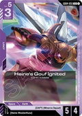 Heine's Gouf Ignited (GD04-055) -