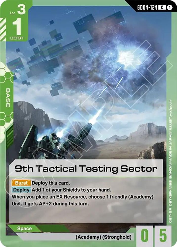 9th Tactical Testing Sector (GD04-124) -