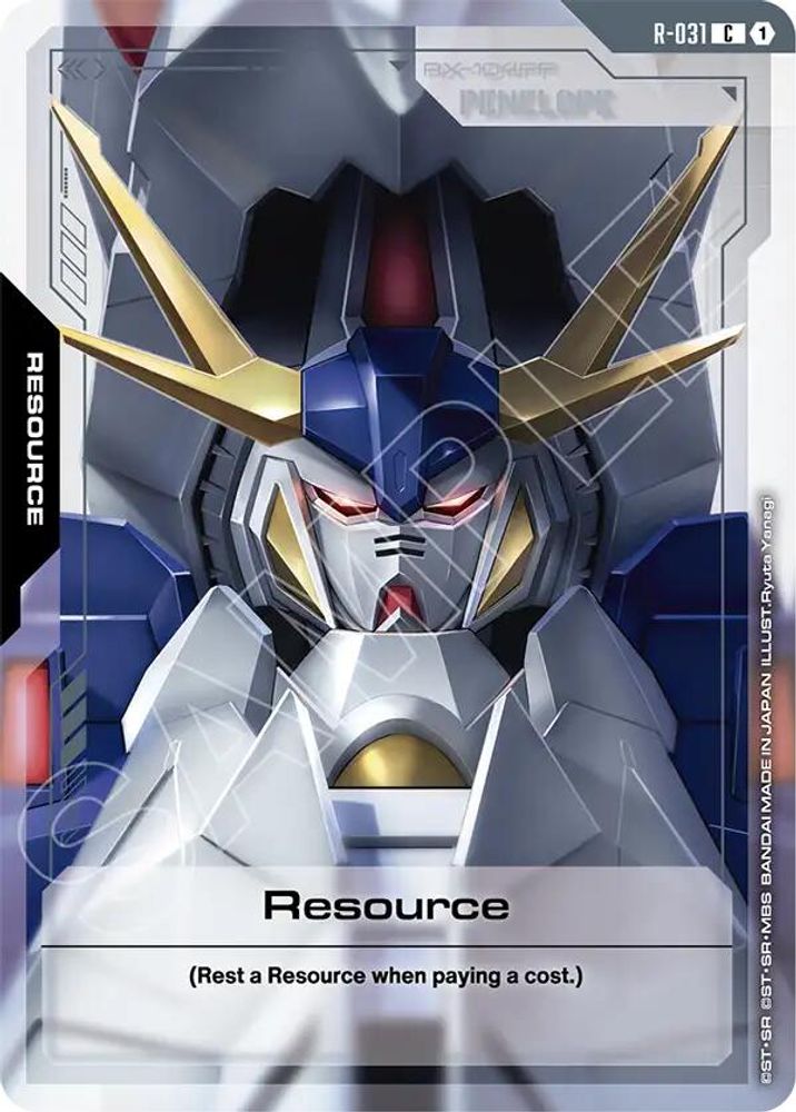 Resource (R-031) (R-031) -