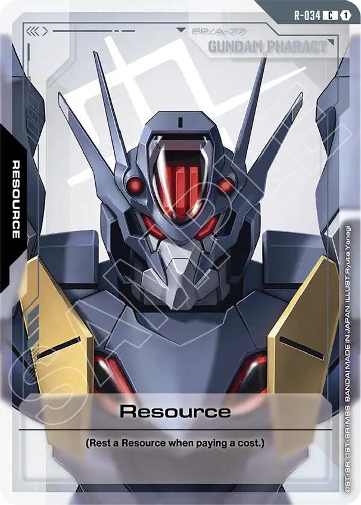 Resource (R-034) (R-034) -